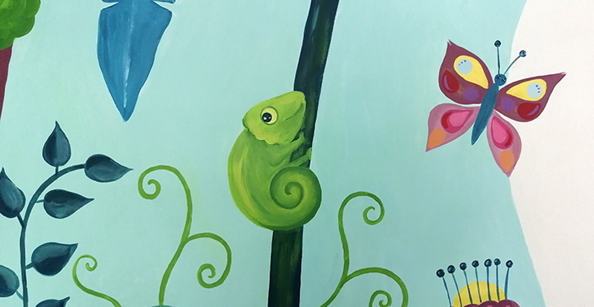 fresque-murale-cameleon